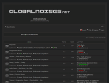 Tablet Screenshot of globalnoises.net